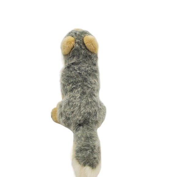Defenders of Wildlife 9" Howling Gray Wolf Plush Stuffed Animal Pup Retired - Picture 5 of 6